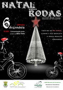 Participe na Natal sobre Rodas - ACDR Bela Vista - Macedo de Cavaleiros