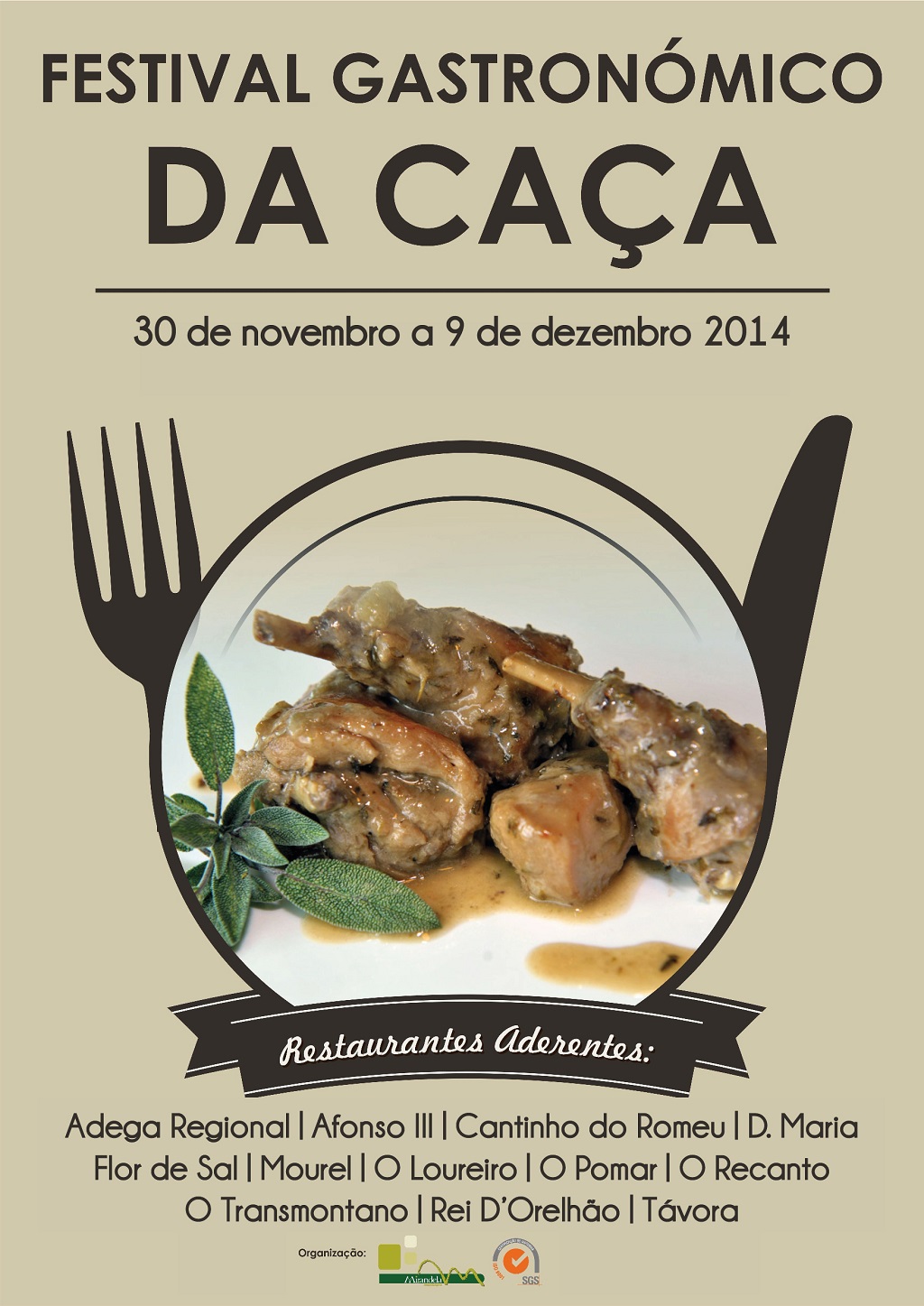 Participe na Festival Gastronómico da Caça - Mirandela