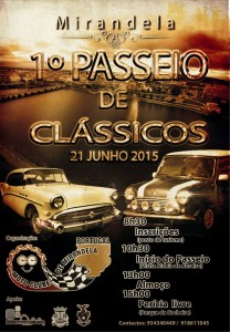 1 passeio de carros classicos Mirandela