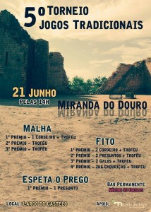 5 torneio de jogos tradicionais Miranda do Douro